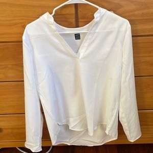 White shein xs blouse